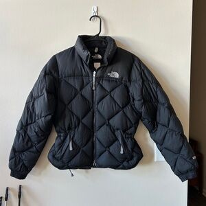 XS womens black jacket coat the north face puffer winter fall snow